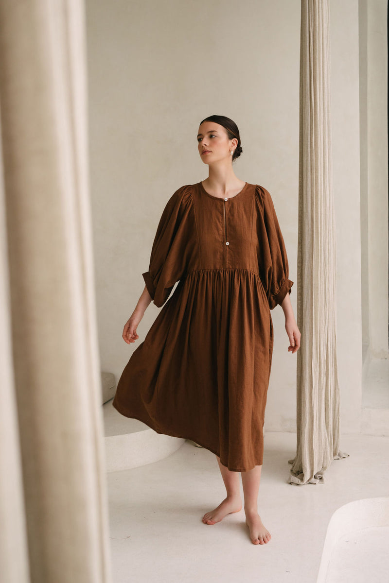 MAYA DRESS | Linen Cotton