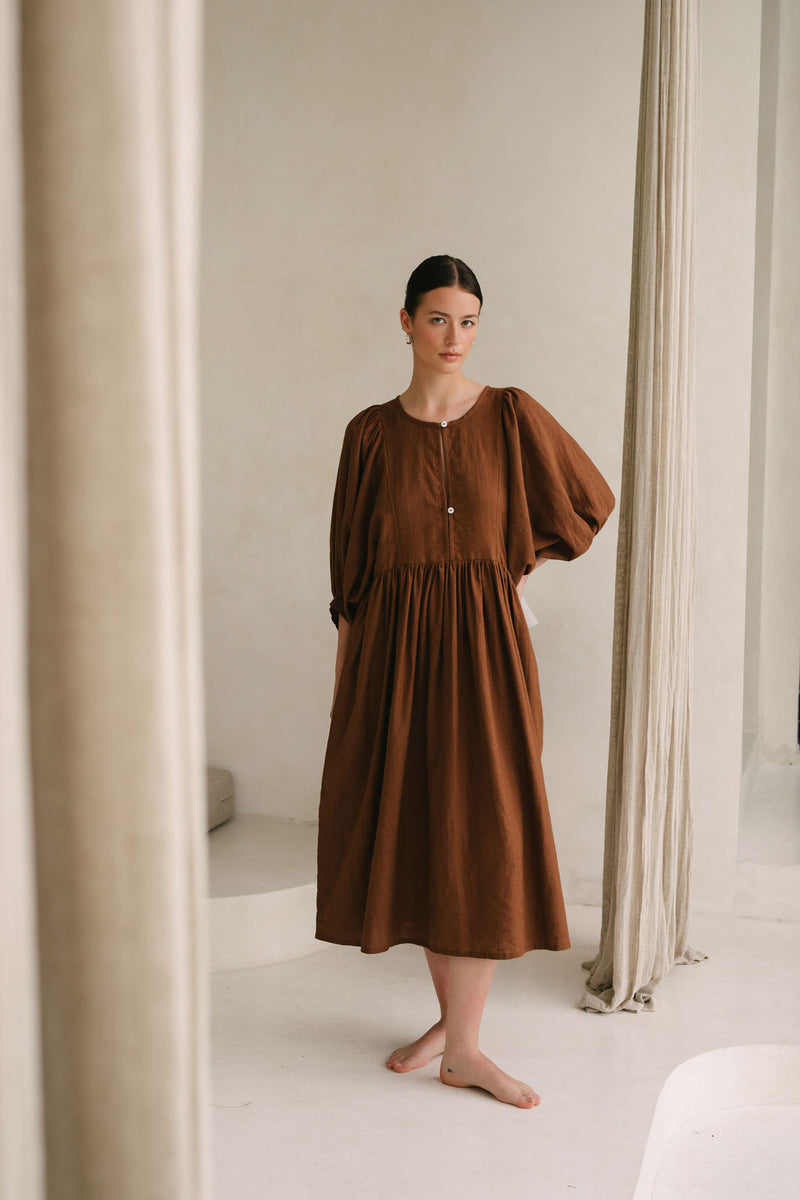 MAYA DRESS | Linen Cotton