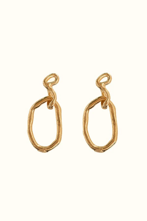 RELEASED FROM LOVE - Classic Link  Earring 003